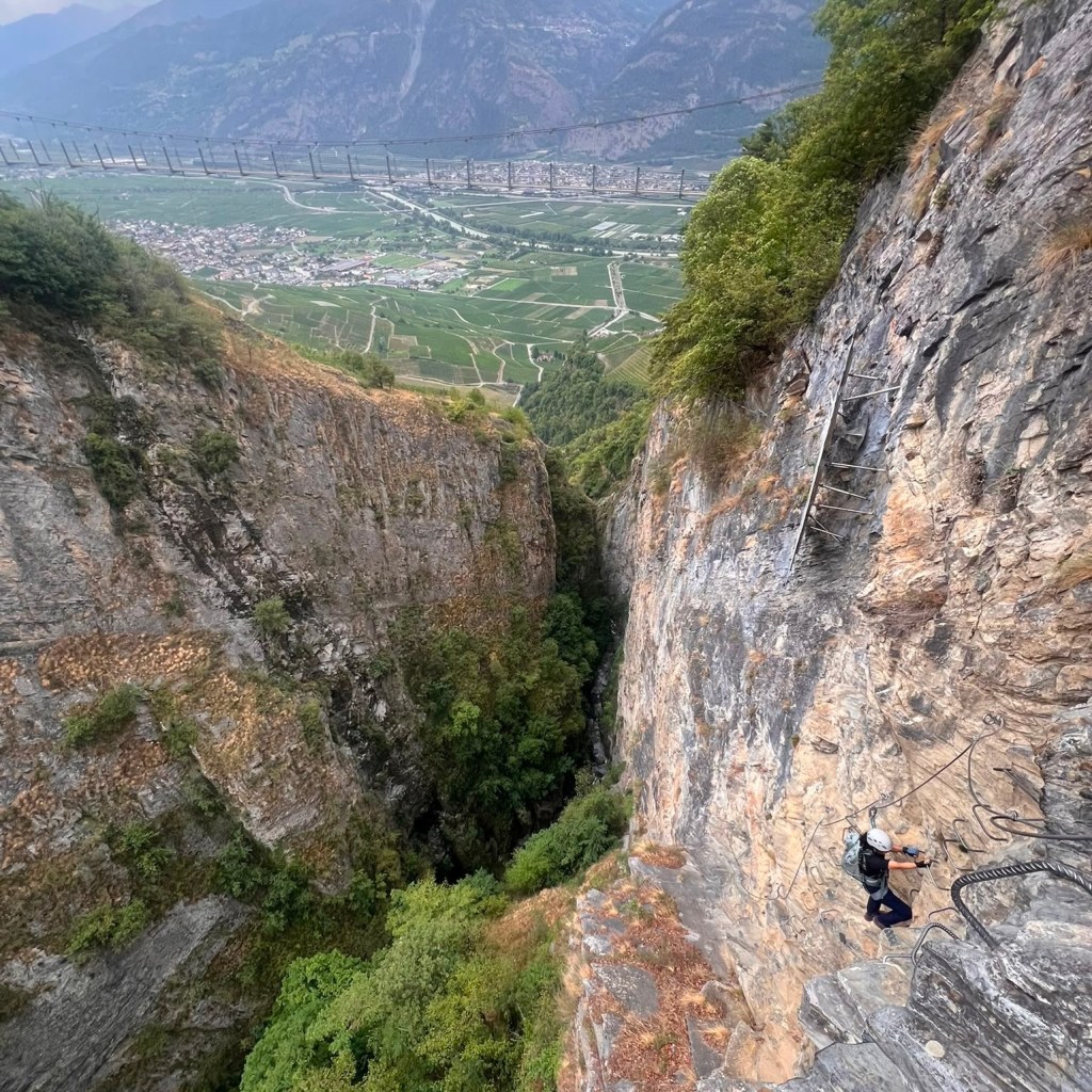 Section 3, Via ferrata Farinetta, K6 ED level